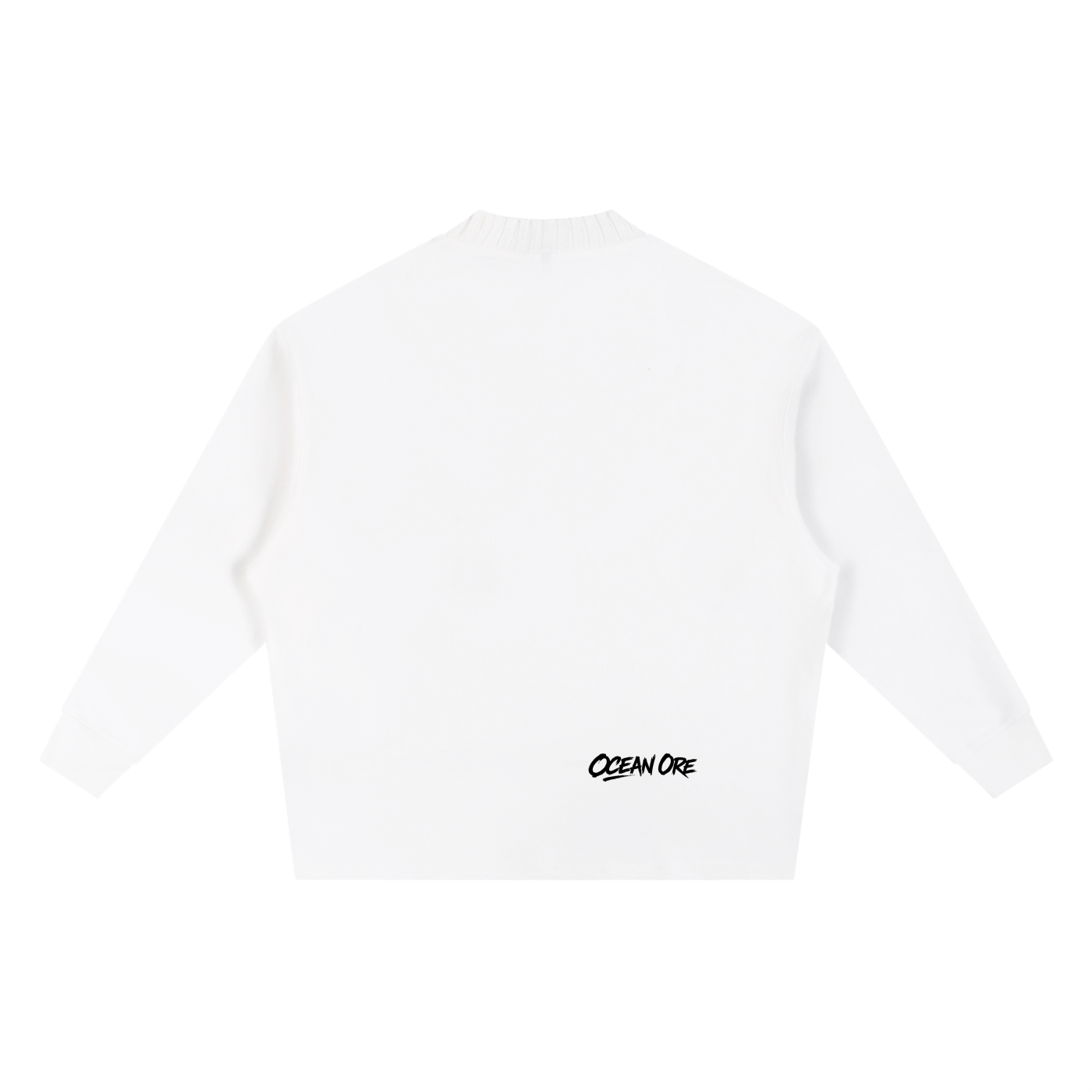 The Quiet North Knitted Round Neck Oversize Sweatshirt