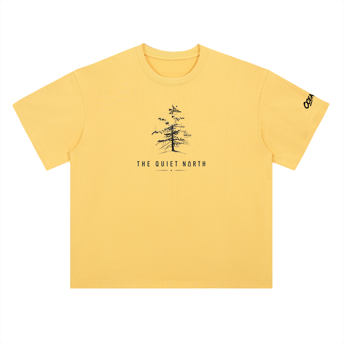 The Quiet North - Heavyweight Drop Shoulder Cotton T-Shirt