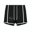 Women's High Rise Color Block Yoga Shorts