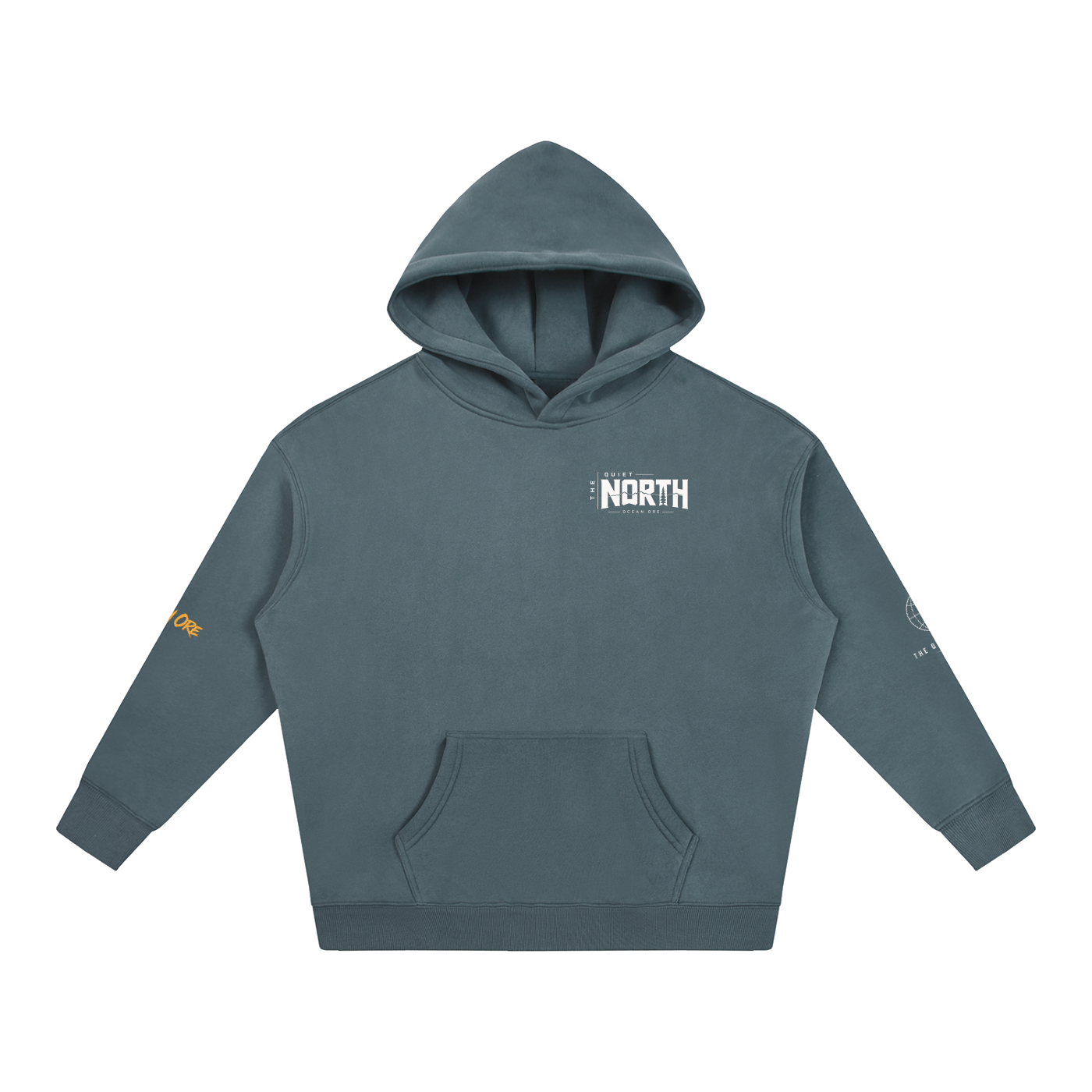 The Quiet North Oversize Fleeced Hoodie
