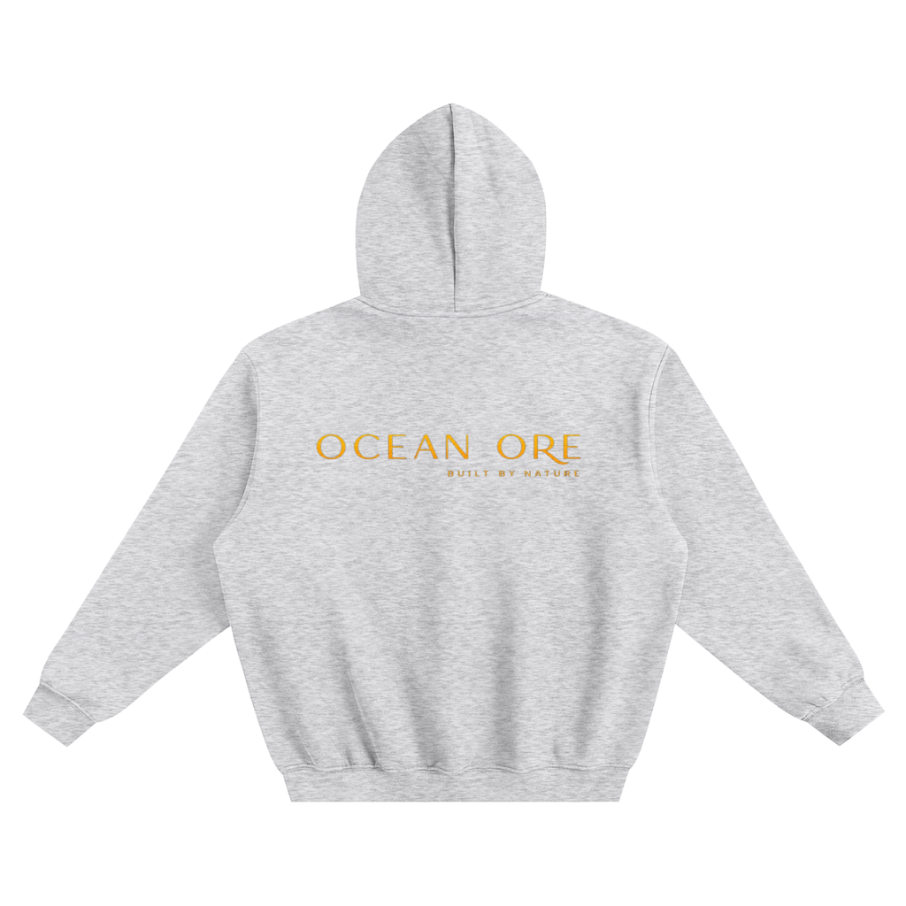 Oceanore Fleeced Boxy Hoodie