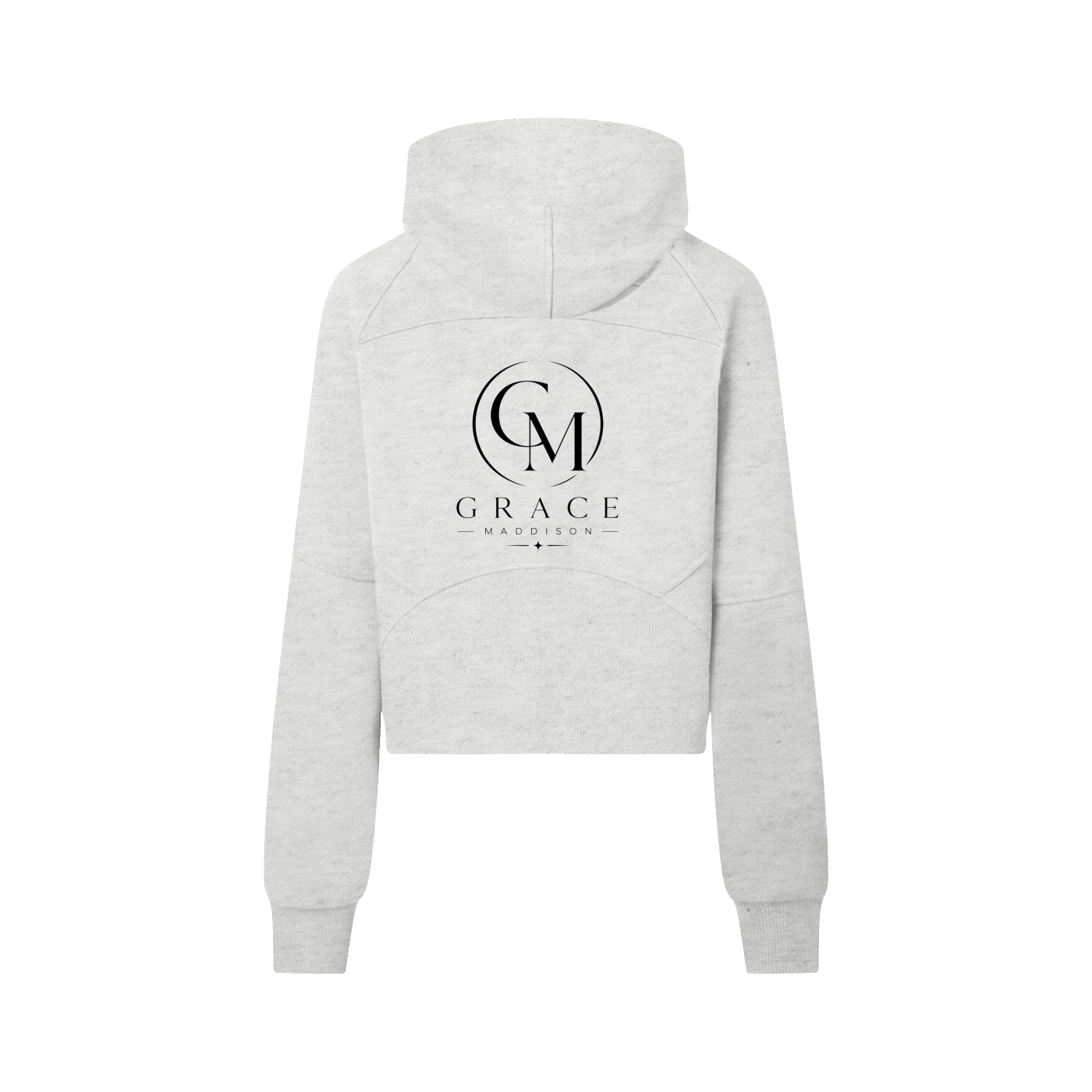 Cropped Half-Zip Hoodie