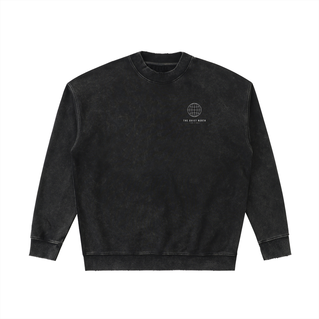 Drop Shoulder Crewneck Sweatshirt - oceanore Australia