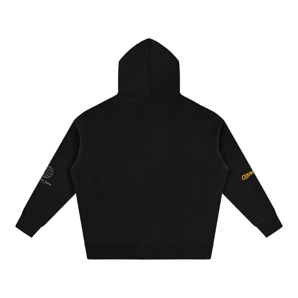 The Quiet North Oversize Fleeced Hoodie