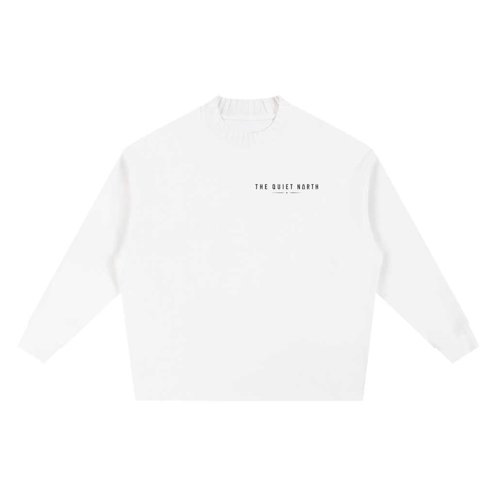 The Quiet North Knitted Round Neck Oversize Sweatshirt
