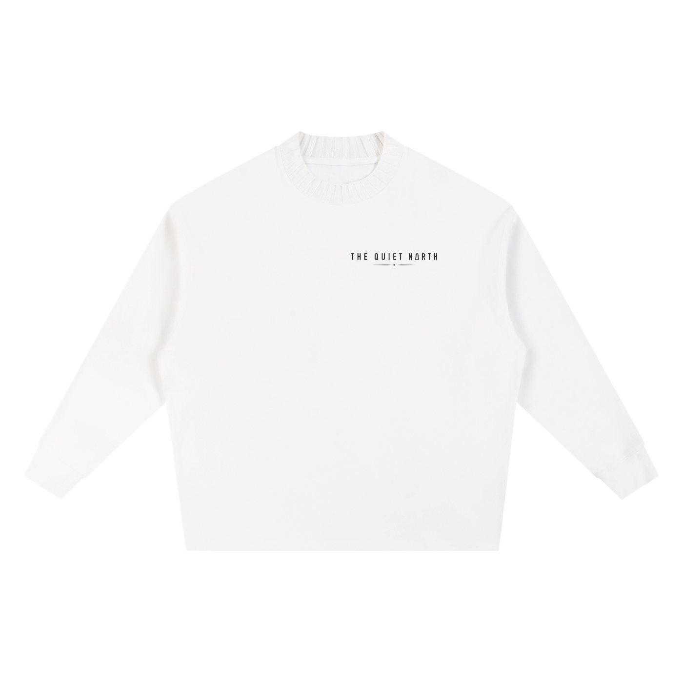The Quiet North Knitted Round Neck Oversize Sweatshirt