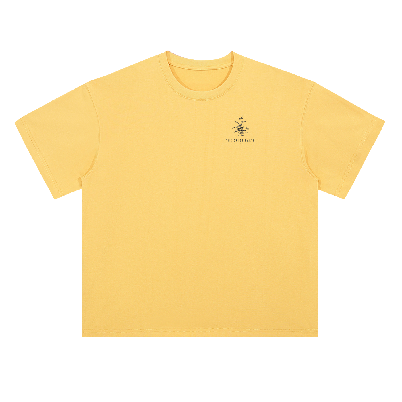 The Quiet North - Heavyweight Drop Shoulder Cotton T-Shirt