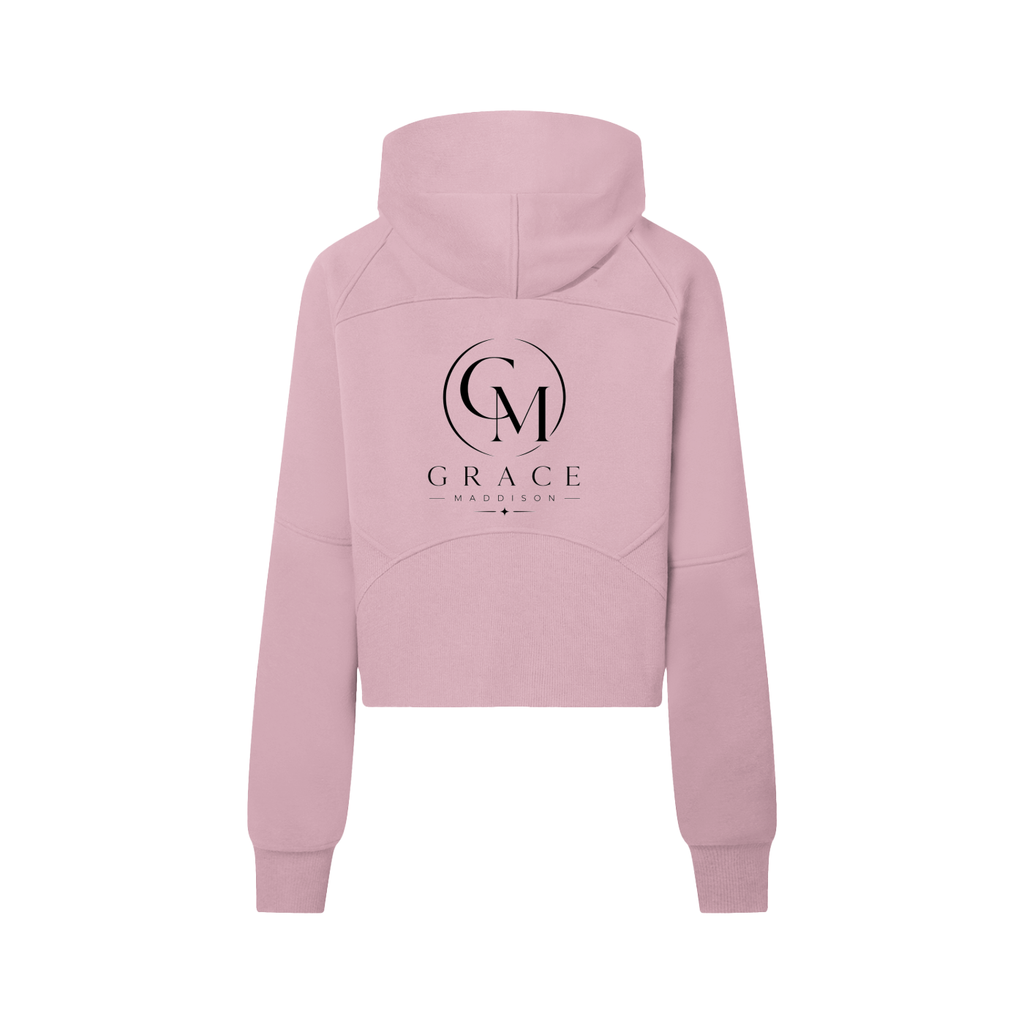 Cropped Half-Zip Hoodie