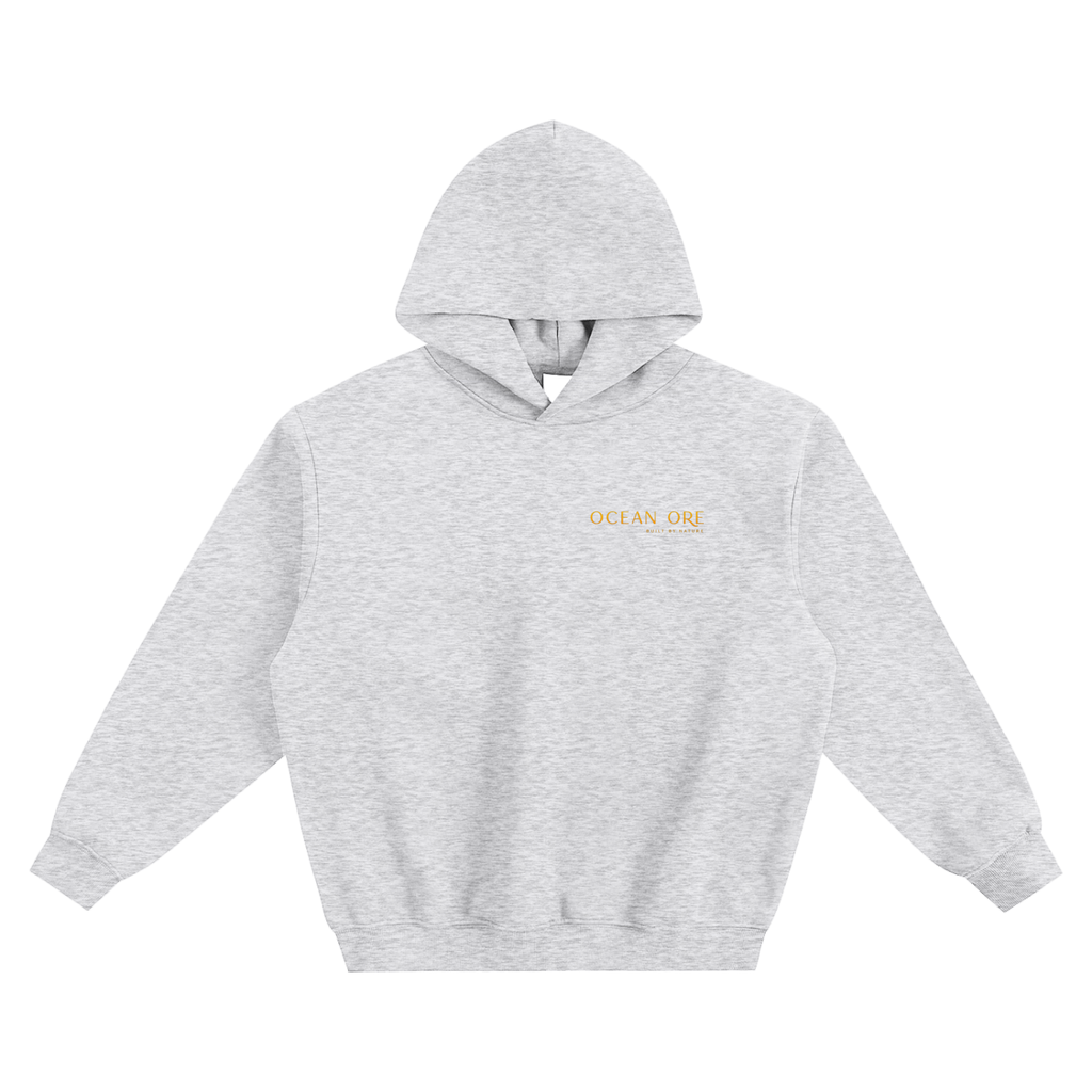 Oceanore Fleeced Boxy Hoodie