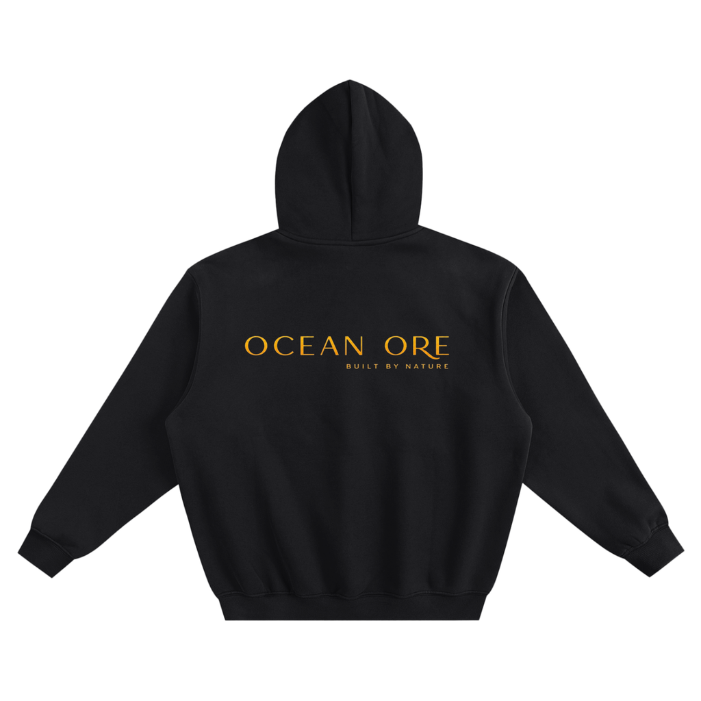 Oceanore Fleeced Boxy Hoodie