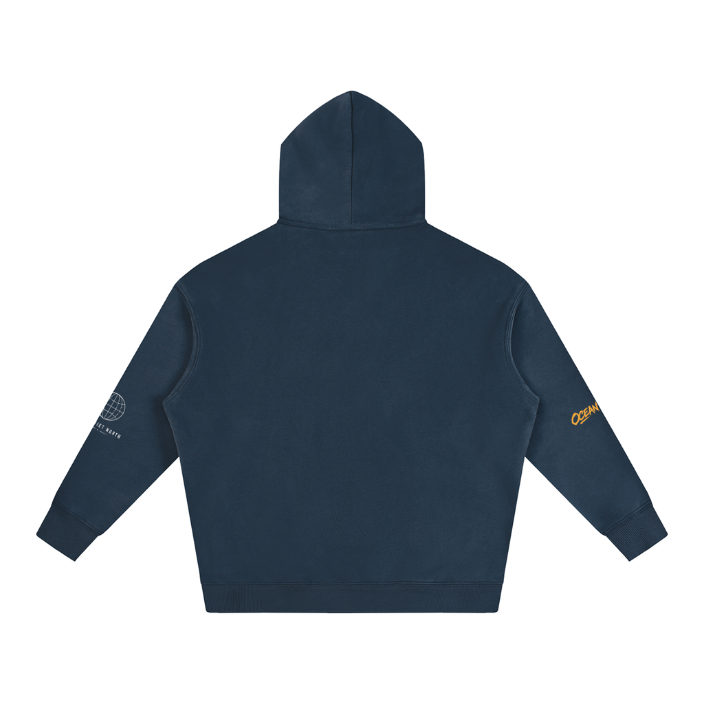 The Quiet North Oversize Fleeced Hoodie