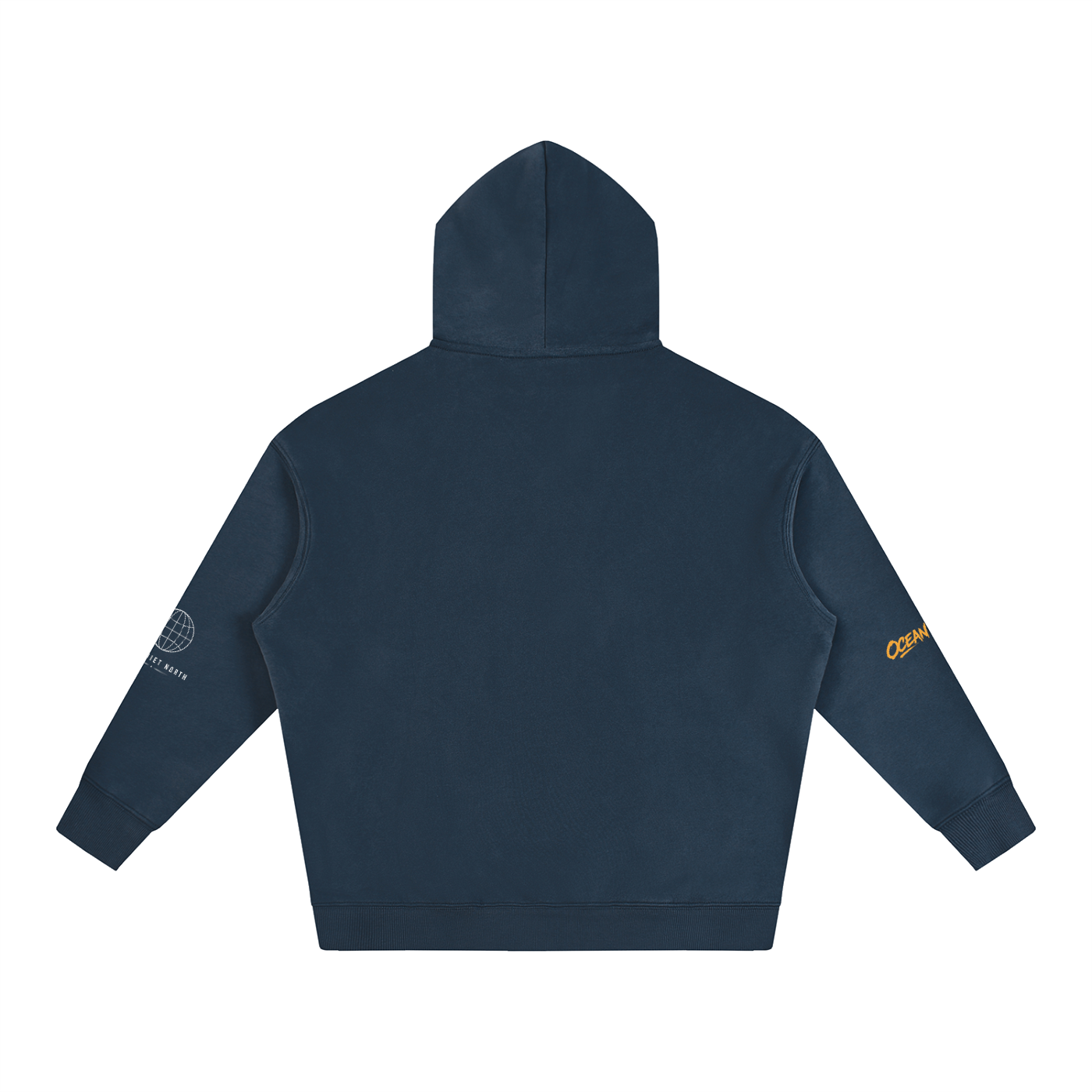 The Quiet North Oversize Fleeced Hoodie