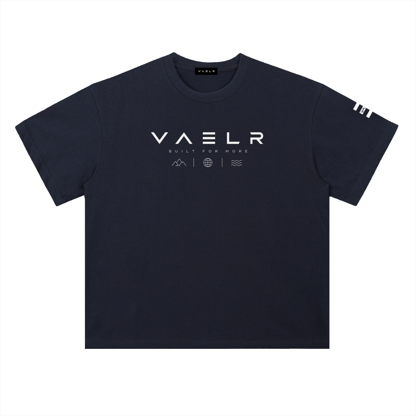 VAELR Heavyweight Drop Shoulder Cotton T-Shirt