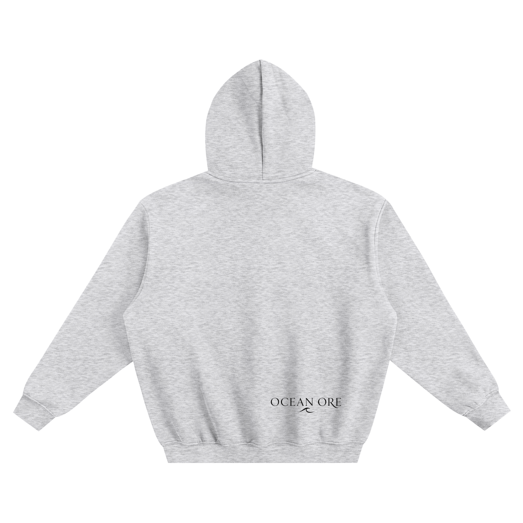 Oceanore Fleeced Boxy Hoodie