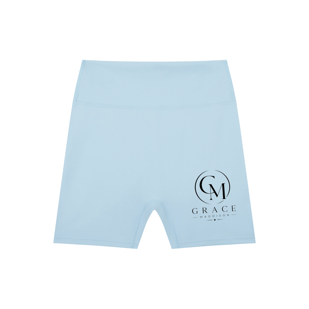 High-Waisted Blend Biker Shorts