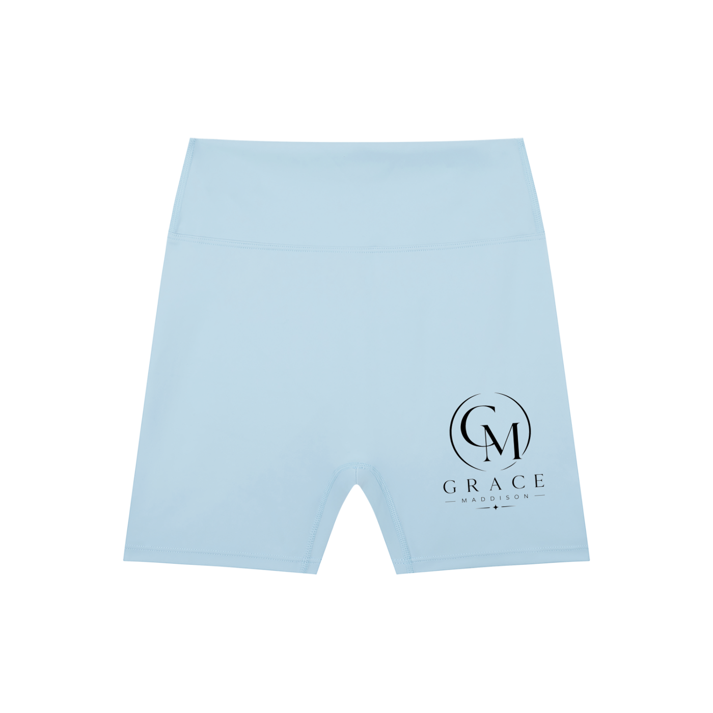 High-Waisted Blend Biker Shorts