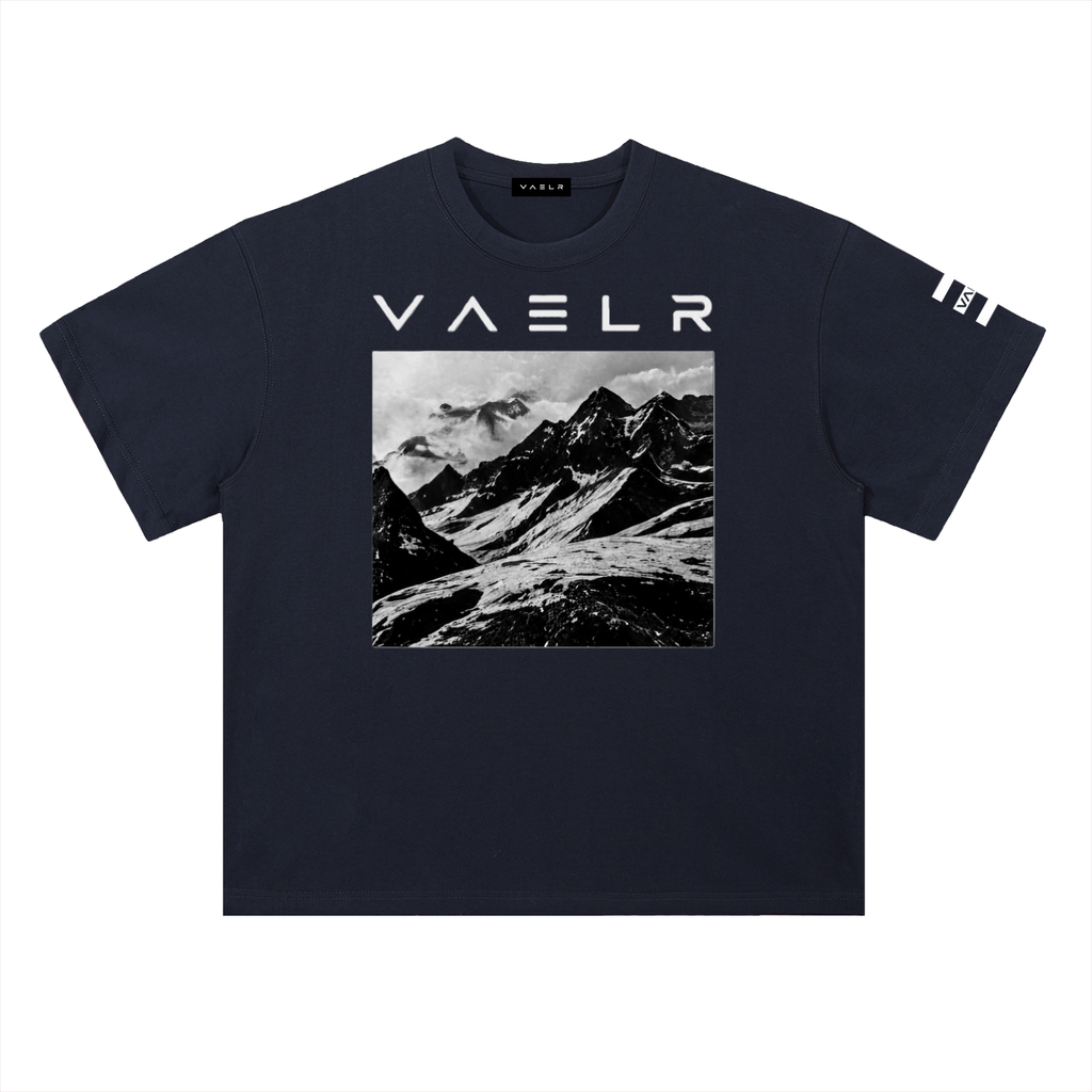 VAELR Heavyweight Drop Shoulder Cotton T-Shirt