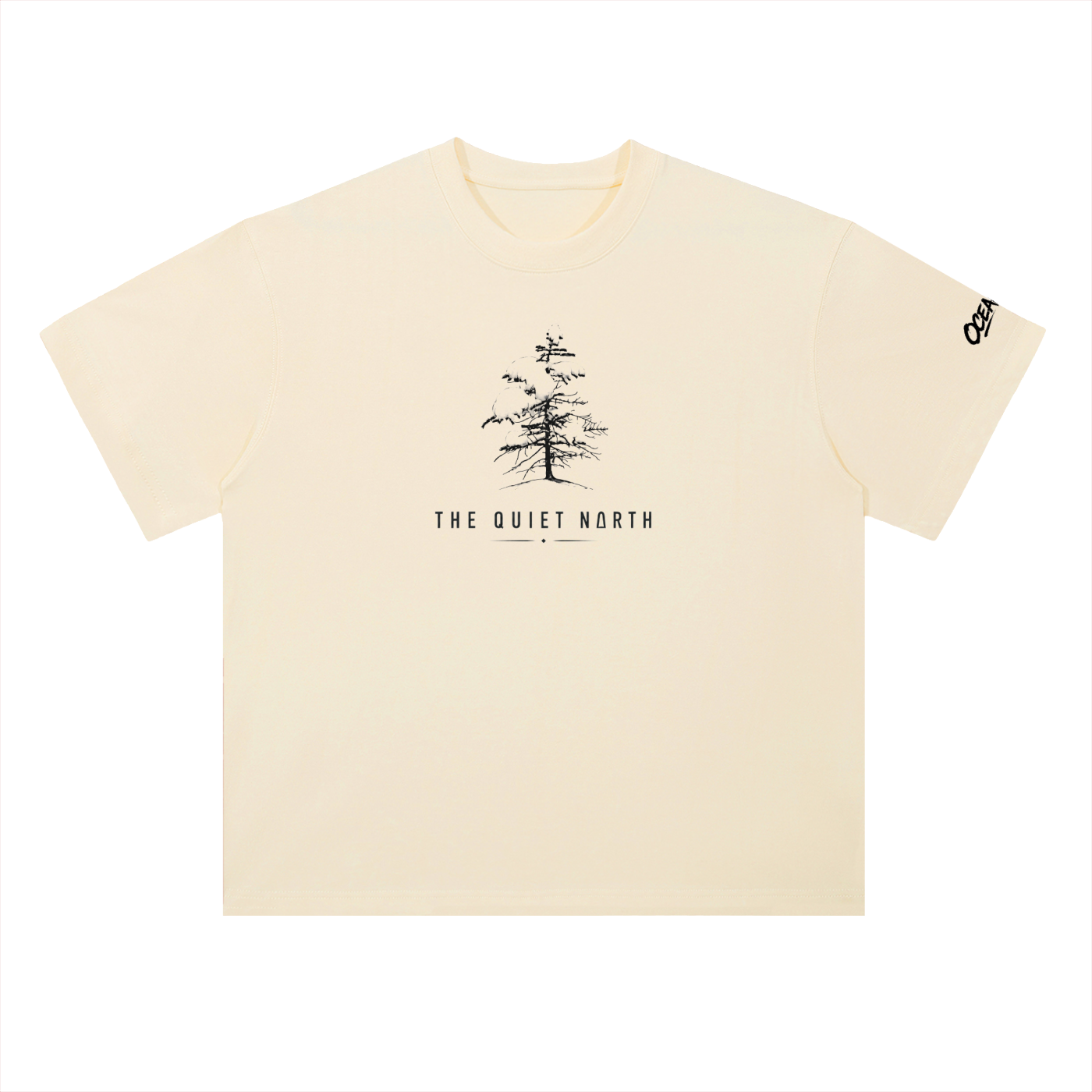 The Quiet North - Heavyweight Drop Shoulder Cotton T-Shirt