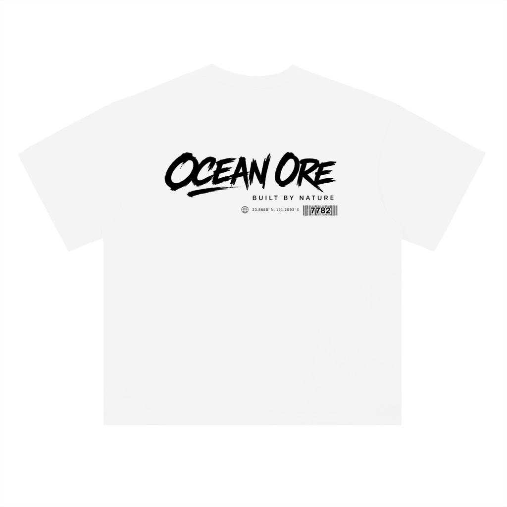 Heavyweight Drop Shoulder Cotton T-Shirt