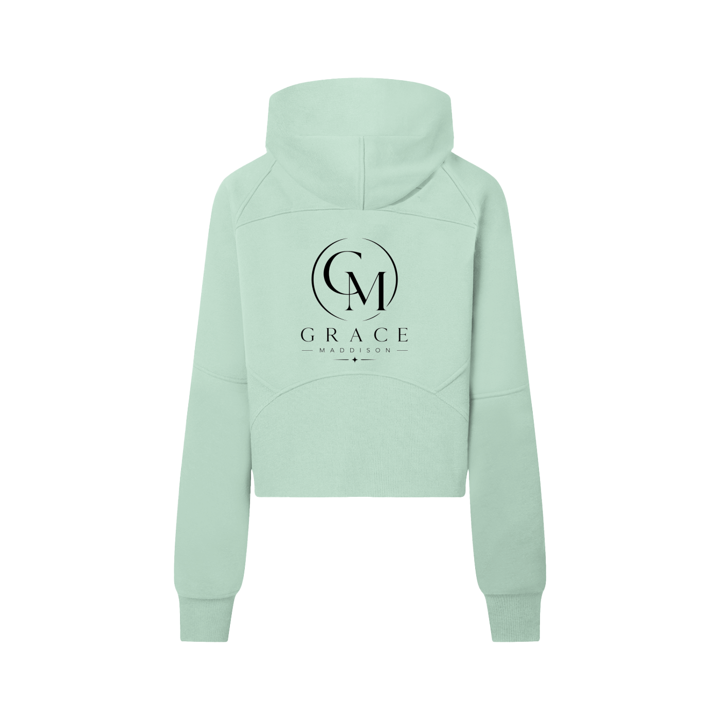 Cropped Half-Zip Hoodie