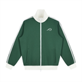 Contrast Side Stripe Fleece Track Jacket