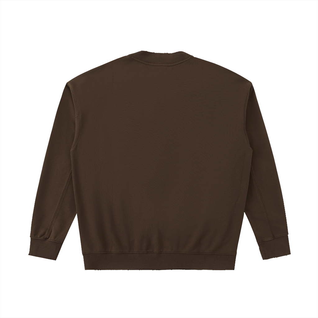 Drop Shoulder Crewneck Sweatshirt - oceanore Australia