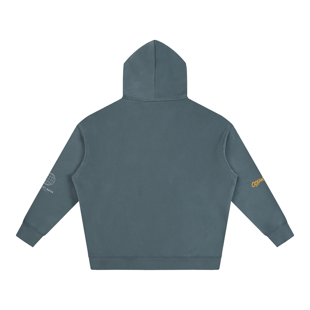 The Quiet North Oversize Fleeced Hoodie