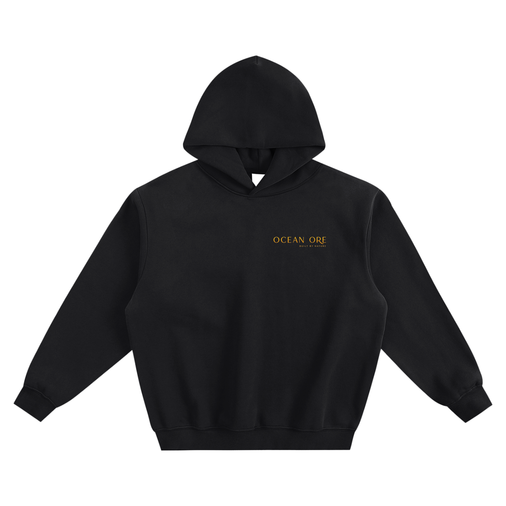 Oceanore Fleeced Boxy Hoodie