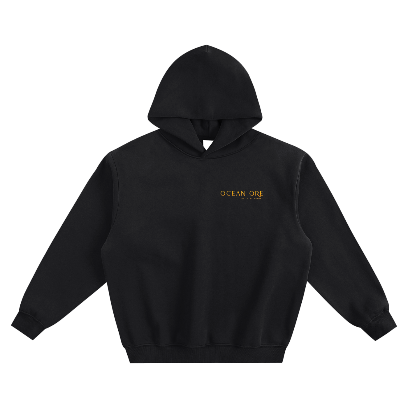Oceanore Fleeced Boxy Hoodie