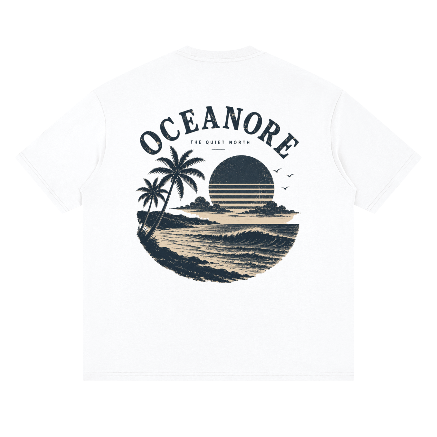 Streetwear Loose Drop Shoulder T-Shirt