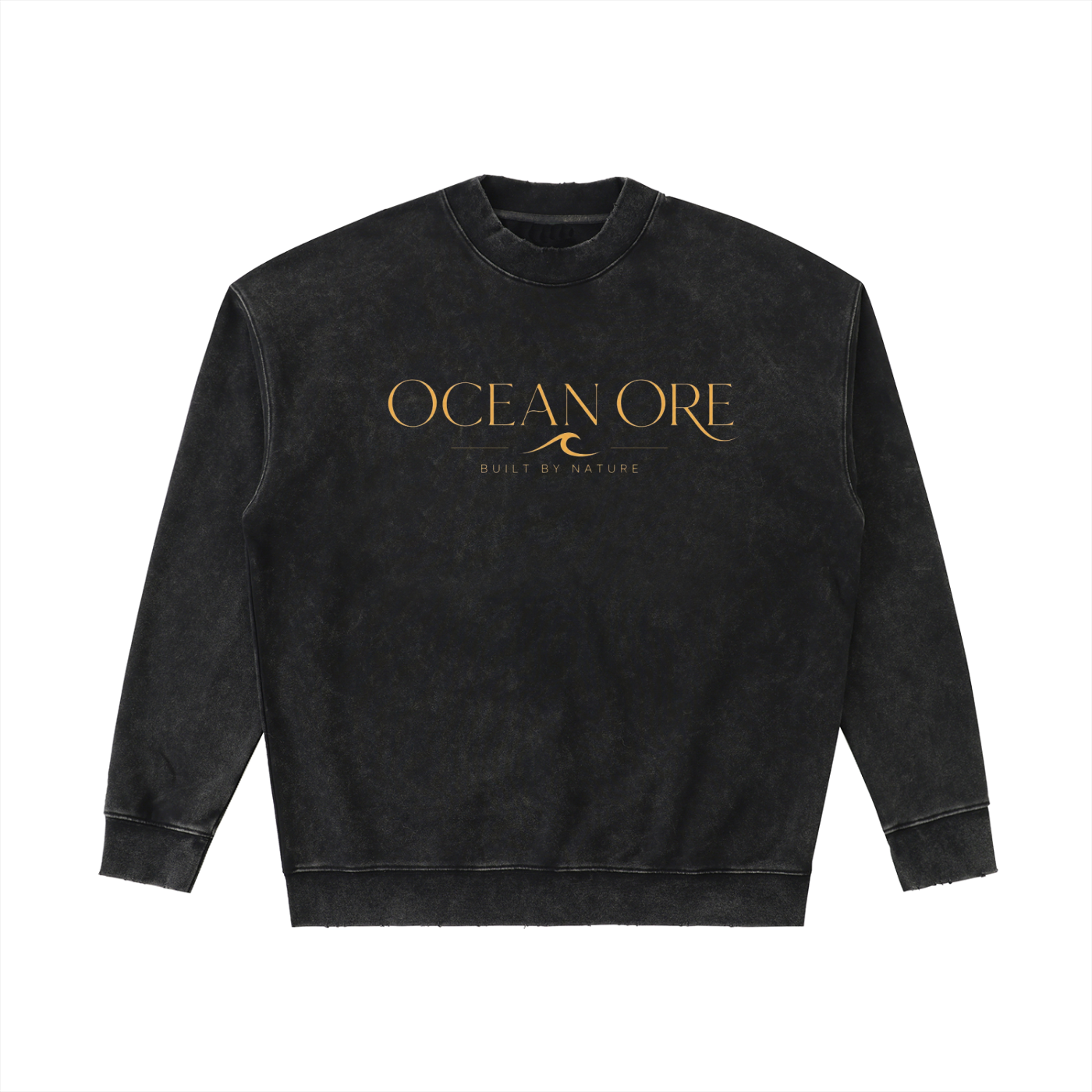 Drop Shoulder Crewneck Sweatshirt - oceanore Australia