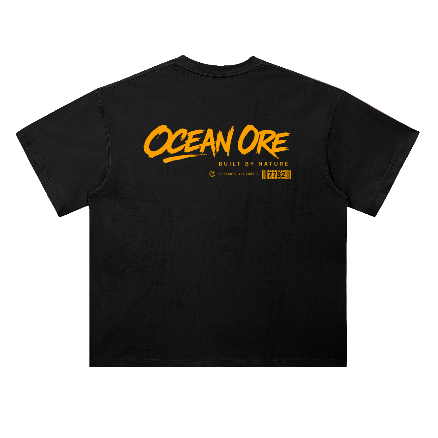 Heavyweight Drop Shoulder Cotton T-Shirt