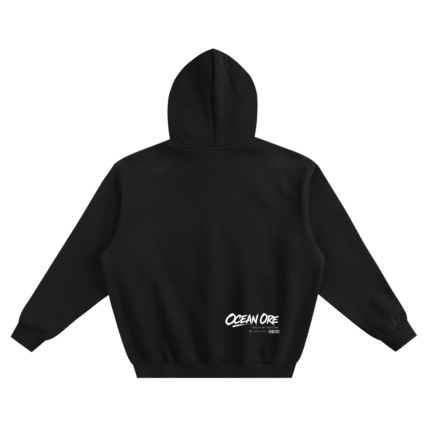Oceanore Fleeced Boxy Hoodie
