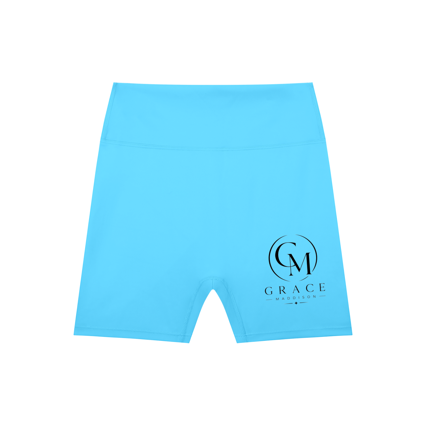 High-Waisted Blend Biker Shorts