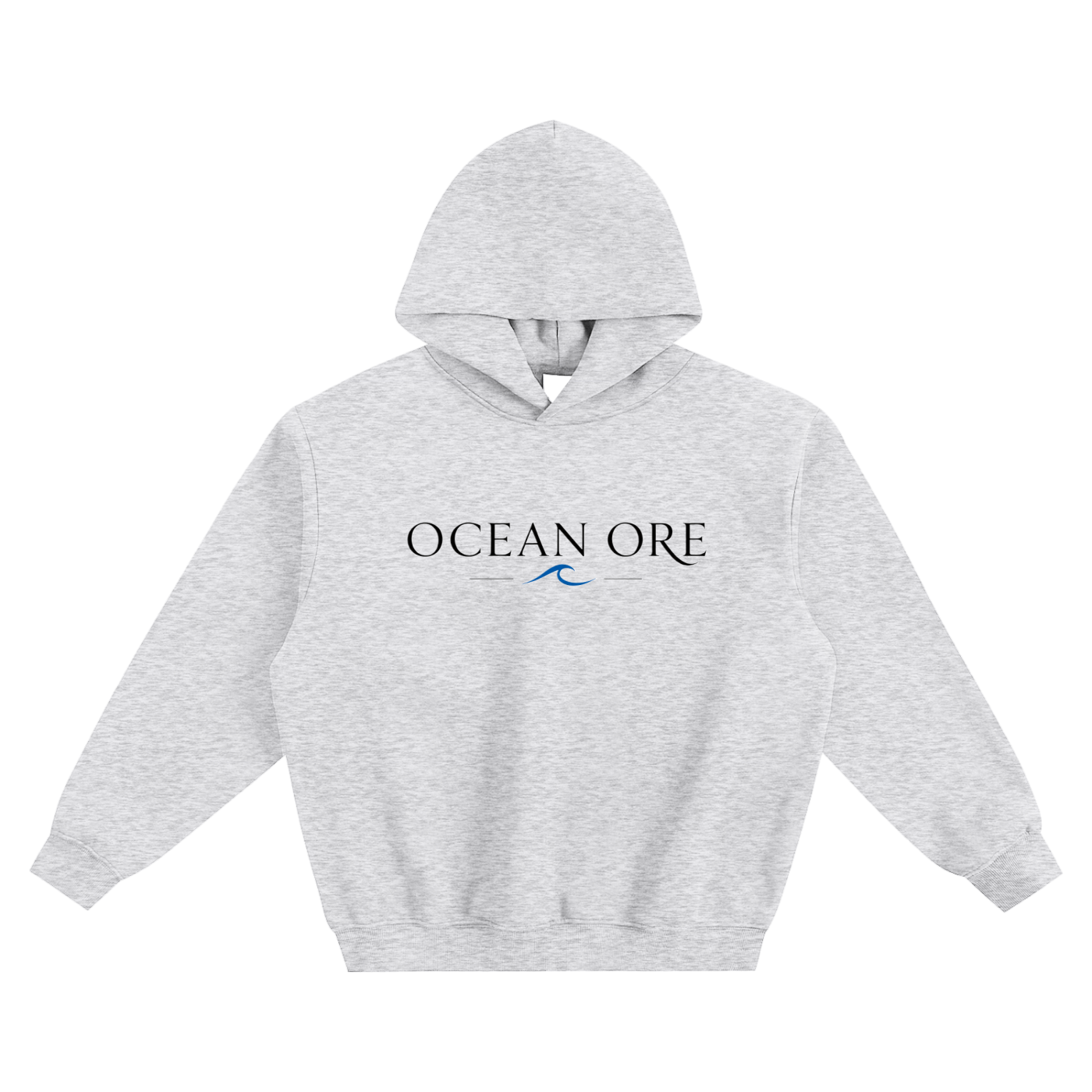 Oceanore Fleeced Boxy Hoodie