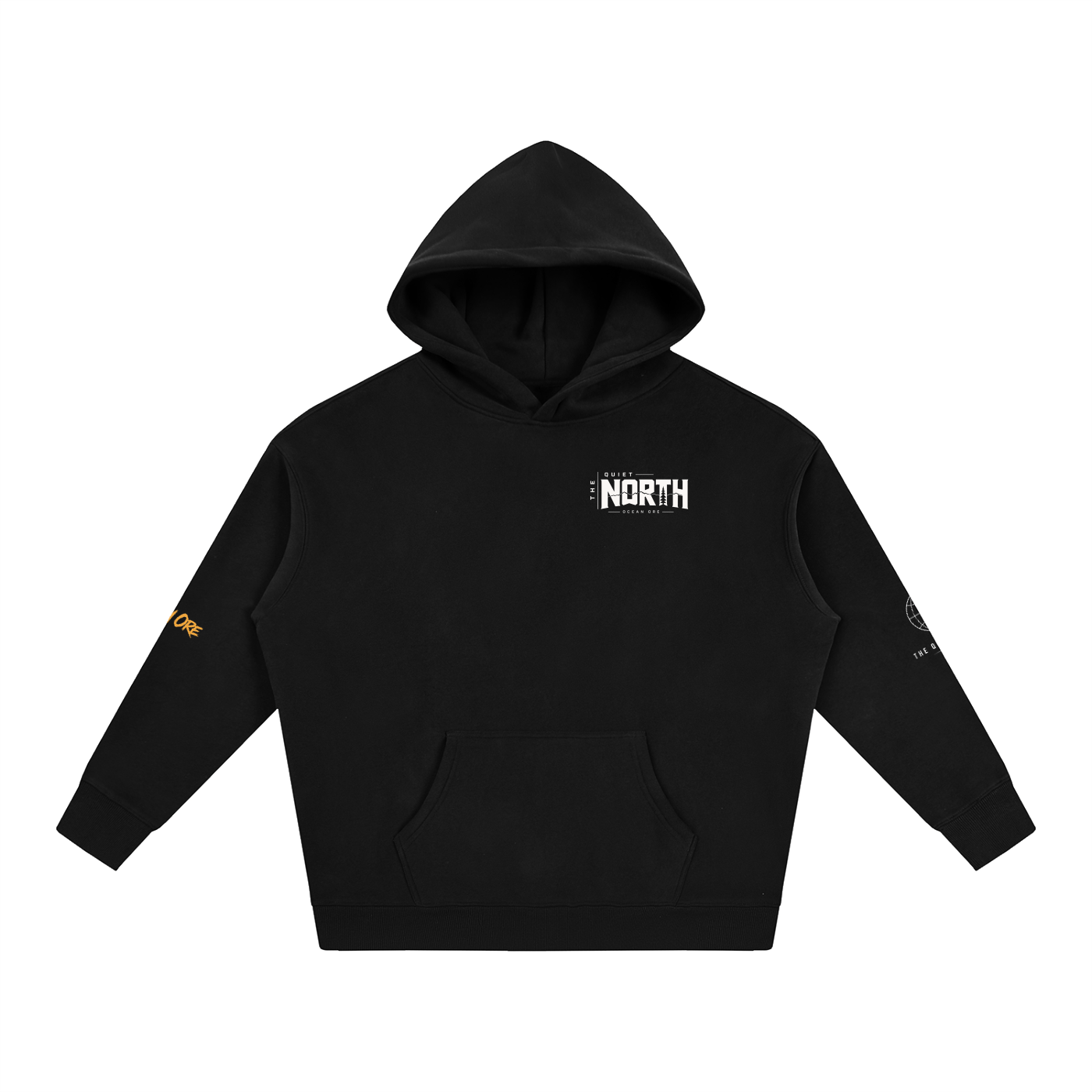 The Quiet North Oversize Fleeced Hoodie